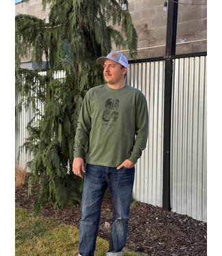 California 89 Unisex Long Sleeve Shirt Woodgrain