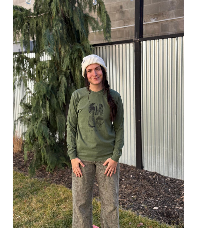 California 89 Unisex Long Sleeve Shirt Woodgrain