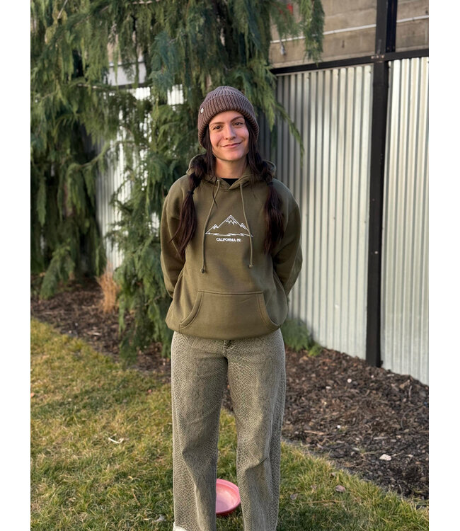 California 89 Unisex Mountain Hooded Sweatshirt