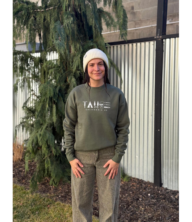 California 89 Unisex Tahoe Lifestyle Crewneck