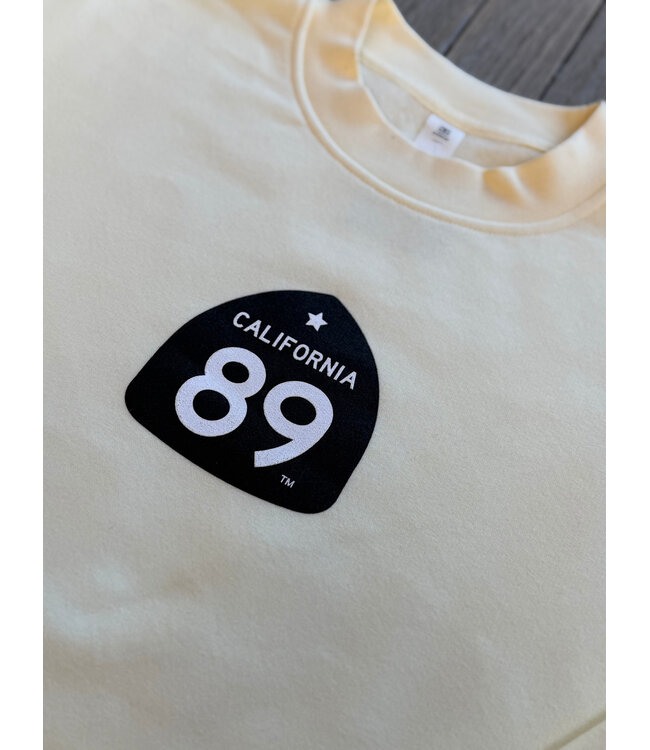 California 89 Unisex Relax Crewneck with California 89 Shield