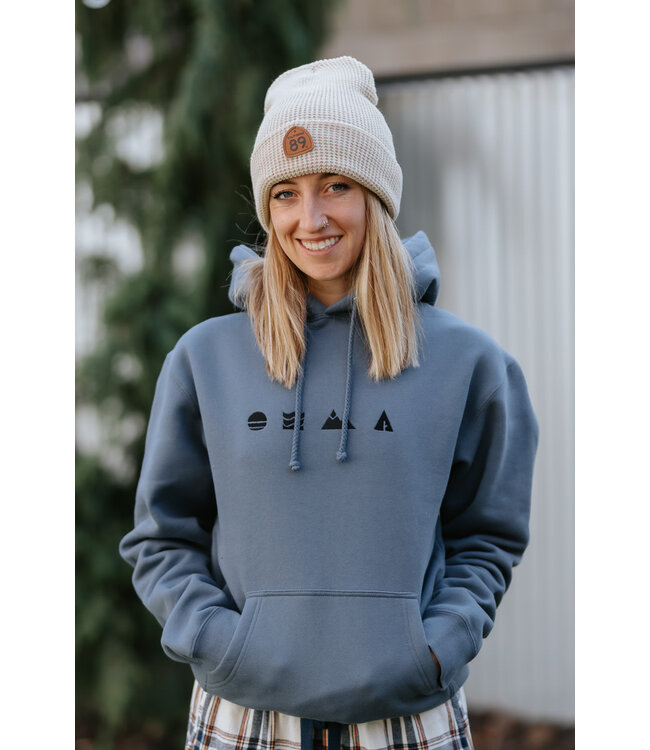California 89 Unisex Tahoe Icons Hooded Sweatshirt