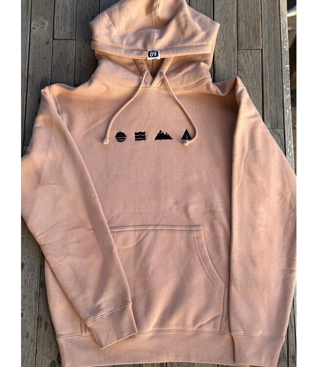 California 89 Unisex Tahoe Icons Hooded Sweatshirt