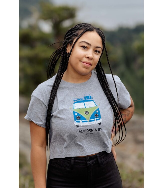 Women's VW Bus Crop T-Shirt
