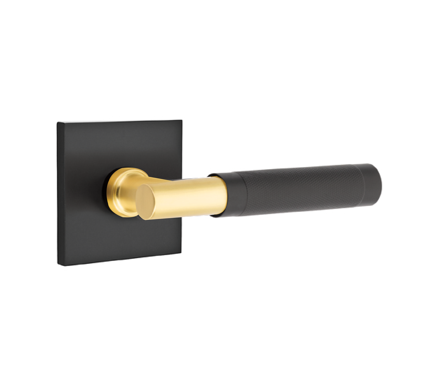 TBar Lever Select with knurled Lever On Square Rosette Spec Hardware