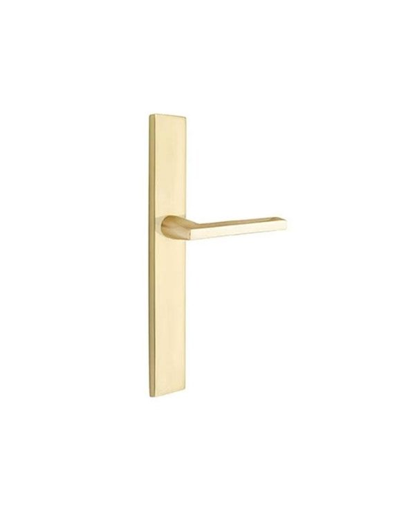 Keyed 1.5" X 11" Modern Rectangular Multipoint Trim With Helios Lever