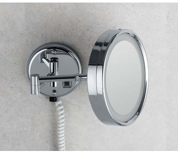 Wall Magnifying Mirror With LED Built-In Light (Class II)