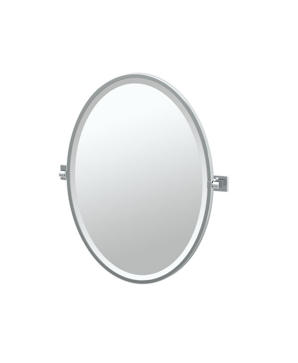 Elevate Framed Oval Mirror