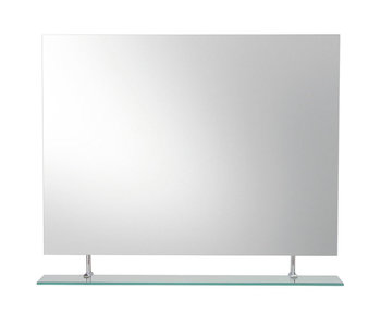 Mirror with Hanging Bottom Shelf M00147