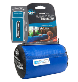 Sea to Summit Sea To Summit Coolmax Adaptor Traveller Liner with Pillow Insert