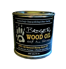 Badger Paddles Badger Wood Oil - 250 mL Tin