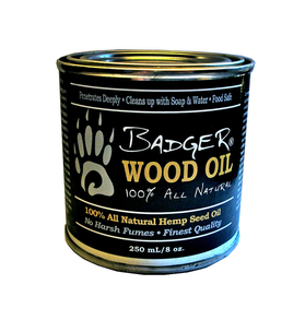 Badger Paddles Badger Wood Oil - 250 ml Tin