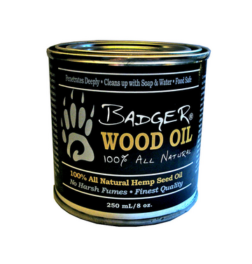 Badger Paddles Badger Wood Oil - 250 mL Tin