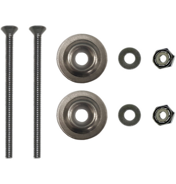 Trailhead Trailhead Canoe Yoke/Thwart Bolt Kit 2.5-Inch Stainless Steel Large Flange Washer 2-Pack