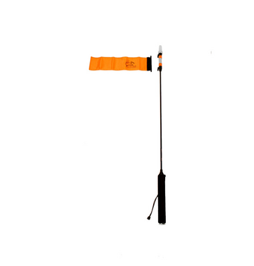 Yakattack YakAttack VISIpole II Light Mast with Flag, MightyMount / GearTrac Ready