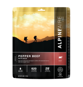 AlpineAire Foods Alpineaire Pepper Beef with Rice