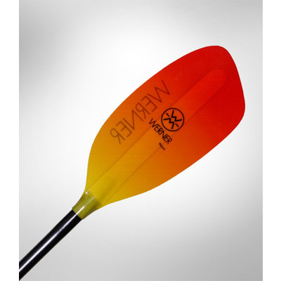 Werner Player Bent Shaft Kayak Paddle R15