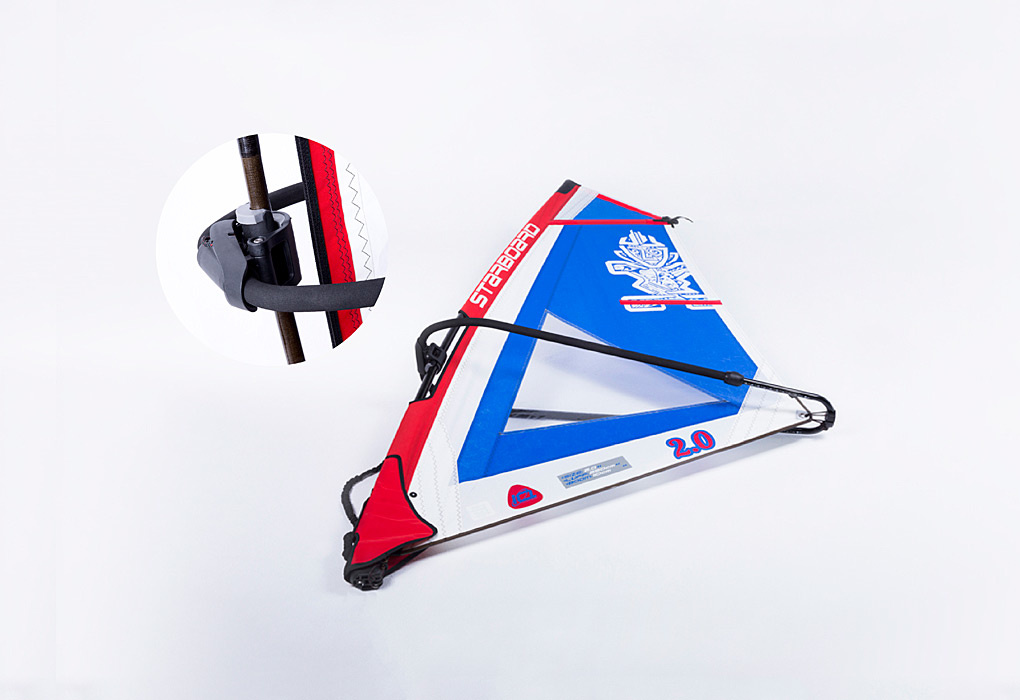 Starboard Sup Windsurfing Sail Classic Package 5.5 Trailhead Paddle Shack