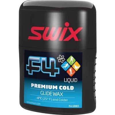 Swix Swix F4 Cold Conditions Liquid Glide Wax, 100g