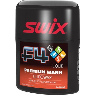 Swix Swix F4 Warm Conditions Liquid Glide Wax, 100g