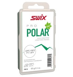 Swix Swix PS Polar -14C to -32C Glide Wax, 60g