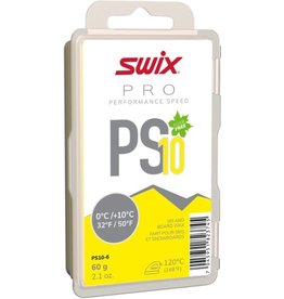 Swix Swix PS10 Yellow 0C to 10C Glide Wax, 60g