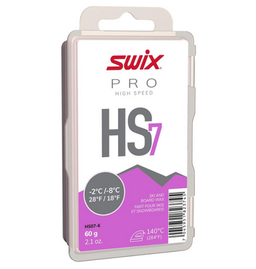 Swix Swix HS7 Violet -2C to -8C Glide Wax, 60g