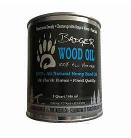 Badger Paddles Badger Wood Oil - 1 QT Tin