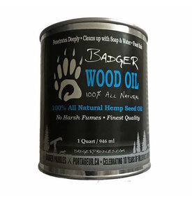 Badger Paddles Badger Wood Oil - 1 QT Tin