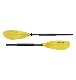 Sunrise Kayaks Sunrise Aluminum 2pc Kayak Paddle with Fiberglass Nylon Blades, 220cm