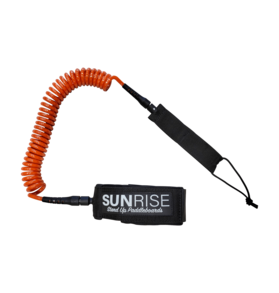 Sunrise Stand Up Paddle Boards Sunrise SUP 10' Coiled Calf Stand Up Paddle Leash, Orange
