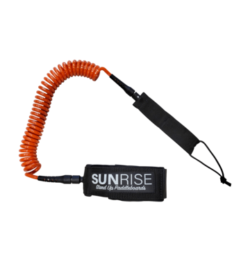 Sunrise Stand Up Paddle Boards Sunrise SUP 10' Coiled Calf Stand Up Paddle Leash, Orange