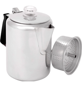 GSI GSI Glacier Stainless Steel 9 Cup Coffee Percolator