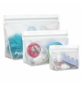 (re)zip (re)zip Reusable Stand-Up Leak-Proof Bag 3pk