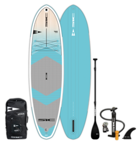 SIC Stand Up Paddeboard SIC 10'6" x 33" TAO Air Inflatable SUP Package