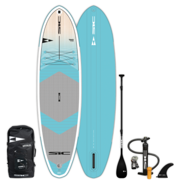 SIC Stand Up Paddeboard SIC 10'6" x 33" TAO Air Inflatable SUP Package
