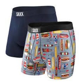 Saxx Saxx Ultra Boxer Brief with Fly 2 Pack Men's (Past Season)