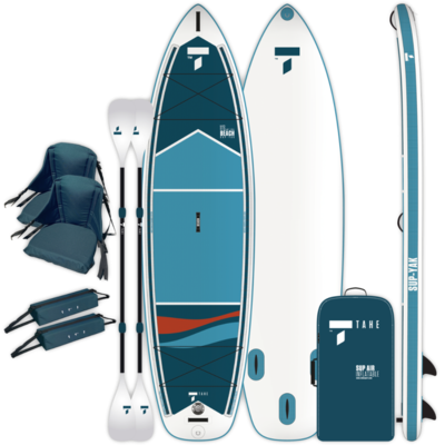 Tahe Beach Sup-Yak 11'6" x 36" Inflatable SUP and Kayak Package