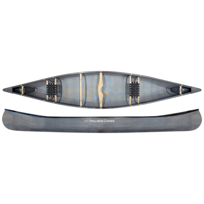Trailhead Canoes Trailhead Canoes Big Rideau 16 Carbon Innegra H-Weave, Vinyl Trim