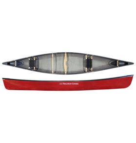 Trailhead Canoes Trailhead Canoes Calabogie 16 Basalt Innegra, Vinyl Trim
