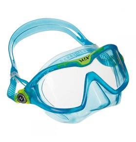 Aqua Lung Aqua Lung Mix Junior Snorkeling Mask, Light Blue/Bright Green