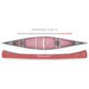 Trailhead Canoes Trailhead Canoes Prospector 17L, Carbon, Composite Trim