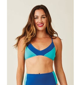 Carve Designs Carve Designs Tamarindo Colorblock Swim Top Women's