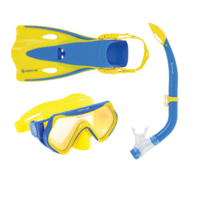 SEAC Set snorkeling masque + tuba adulte BIS ZENITH yellow