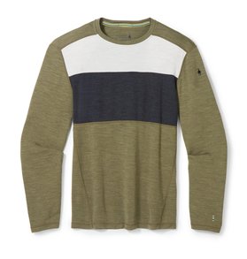 Smartwool Intraknit Thermal Merino Base Layer Colorblock Crew Top