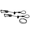 G3 G3 Coiled Ski Leash, Black (pair)