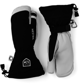 Hestra Hestra Leather Heli 3-Finger Ski Mitt