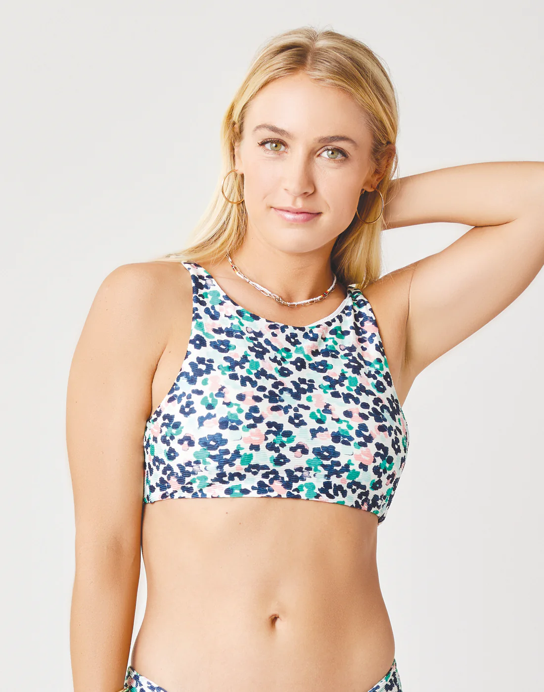 Out From Under Textured Bikini Crop Top