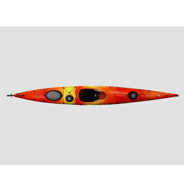 Wilderness Systems Kayaks Wilderness Systems Tsunami 165 with Rudder, Mango