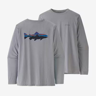 Patagonia Capilene Cool Daily Fish Graphic Long Sleeve Men's - Trailhead  Paddle Shack